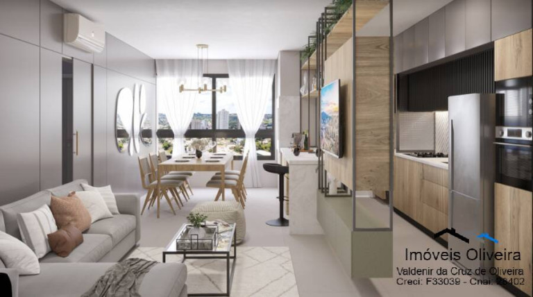 Imagem Apartamento com 2 Quartos à Venda, 70 m² em Centro - Cascavel