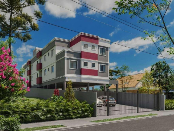 Imagem Apartamento com 3 Quartos à Venda, 64 m² em Santo Antônio - São José Dos Pinhais