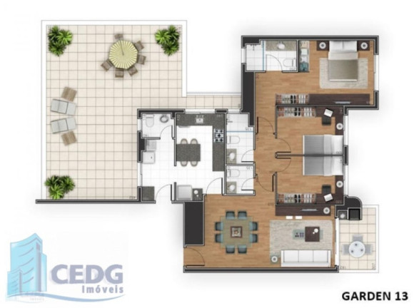 Imagem Apartamento com 3 Quartos à Venda, 105 m² em Alto Da Glória - Curitiba Imagem Apartamento com 3 Quartos à Venda, 105 m² em Alto Da Glória - Curitiba