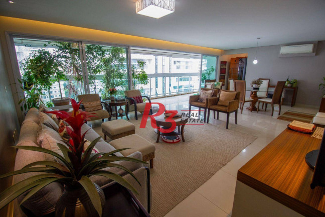 Apartamento com 4 Quartos à Venda, 192 m² em Gonzaga - Santos
