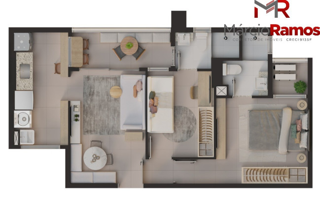Imagem Imóvel com 2 Quartos à Venda, 49 m² em Messejana - Fortaleza Imagem Imóvel com 2 Quartos à Venda, 49 m² em Messejana - Fortaleza