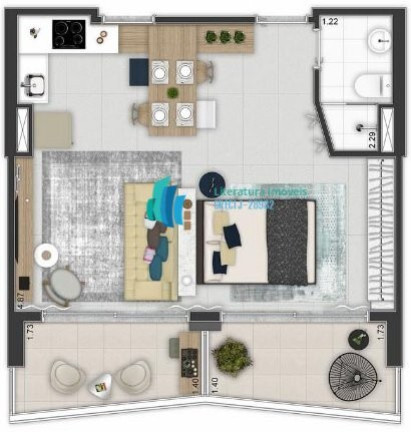 Imagem Imóvel à Venda, 23 m² em Sé - São Paulo Imagem Imóvel à Venda, 23 m² em Sé - São Paulo