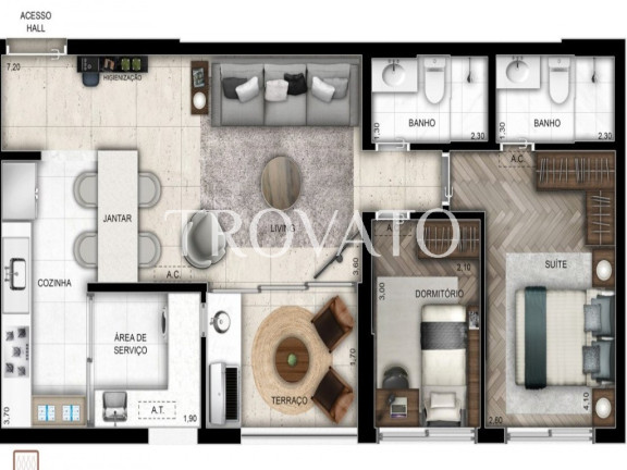 Imagem Imóvel com 2 Quartos à Venda, 76 m² em Vila Mariana - São Paulo