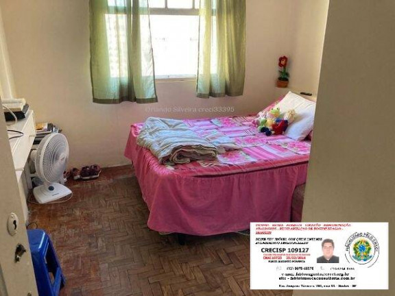 Apartamento com 1 Quarto à Venda,  em Santos