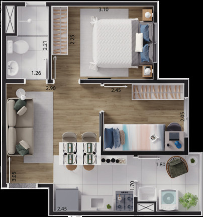 Imagem Apartamento com 1 Quarto à Venda, 34 m² em Guaianases - São Paulo Imagem Apartamento com 1 Quarto à Venda, 34 m² em Guaianases - São Paulo