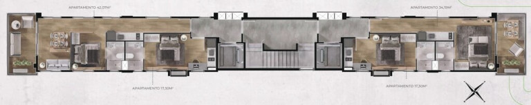 Imagem Apartamento com 1 Quarto à Venda, 100 m² em Jardins - São Paulo