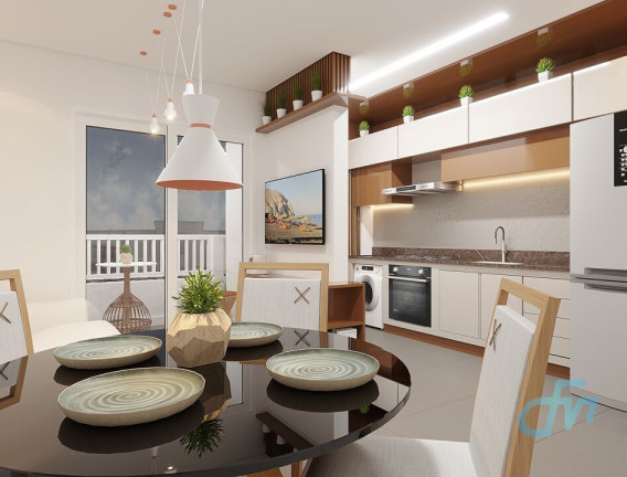 Imagem Apartamento com 2 Quartos à Venda, 52 m² em Vila Cintra - Mogi Das Cruzes
