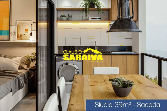 Imagem Apartamento com 1 Quarto à Venda, 39 m² em Praia Das Palmeiras - Caraguatatuba