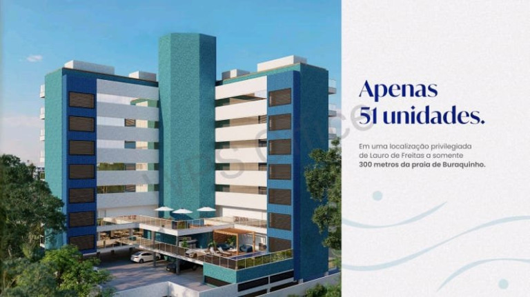 Imagem Apartamento com 1 Quarto à Venda, 43 m² em Buraquinho - Lauro De Freitas