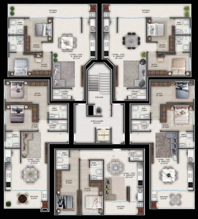 Imagem Apartamento com 4 Quartos à Venda, 202 m² em Mariscal - Bombinhas Imagem Apartamento com 4 Quartos à Venda, 202 m² em Mariscal - Bombinhas