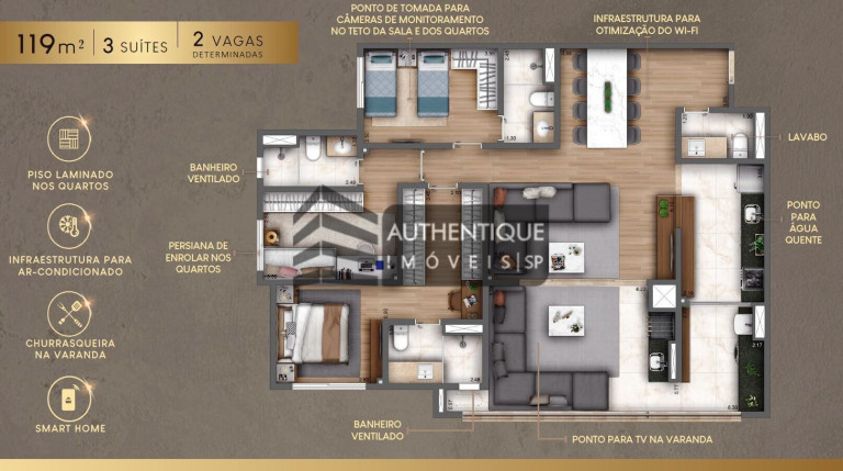 Imagem Apartamento com 4 Quartos à Venda, 119 m² em Vila Leopoldina - São Paulo Imagem Apartamento com 4 Quartos à Venda, 119 m² em Vila Leopoldina - São Paulo