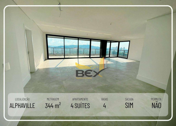 Imagem Apartamento com 4 Quartos à Venda, 344 m² em Alphaville Industrial - Barueri