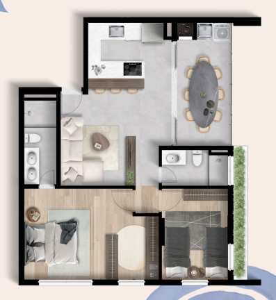 Imagem Apartamento com 3 Quartos à Venda, 92 m² em Juvevê - Curitiba