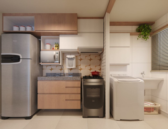 Imagem Apartamento com 2 Quartos à Venda, 51 m² em Jacarecanga - Fortaleza