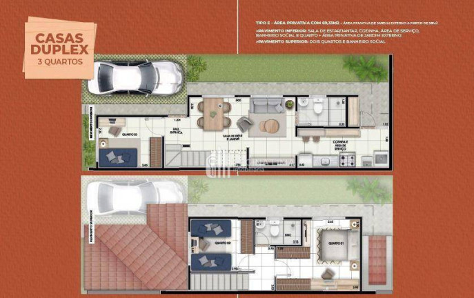 Imagem Apartamento com 2 Quartos à Venda, 45 m² em Cajueiro - Timon