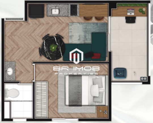 Imagem Imóvel com 1 Quarto à Venda, 31 m² em Pinheiros - São Paulo Imagem Imóvel com 1 Quarto à Venda, 31 m² em Pinheiros - São Paulo