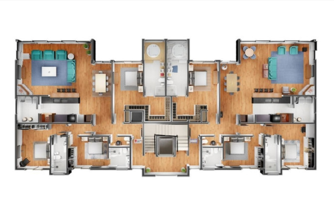 Imagem Apartamento com 3 Quartos à Venda, 215 m² em Jardim Bela Vista - Gramado Imagem Apartamento com 3 Quartos à Venda, 215 m² em Jardim Bela Vista - Gramado