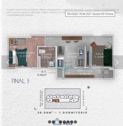 Imagem Apartamento com 1 Quarto à Venda, 38 m² em Boqueirão - Praia Grande Imagem Apartamento com 1 Quarto à Venda, 38 m² em Boqueirão - Praia Grande