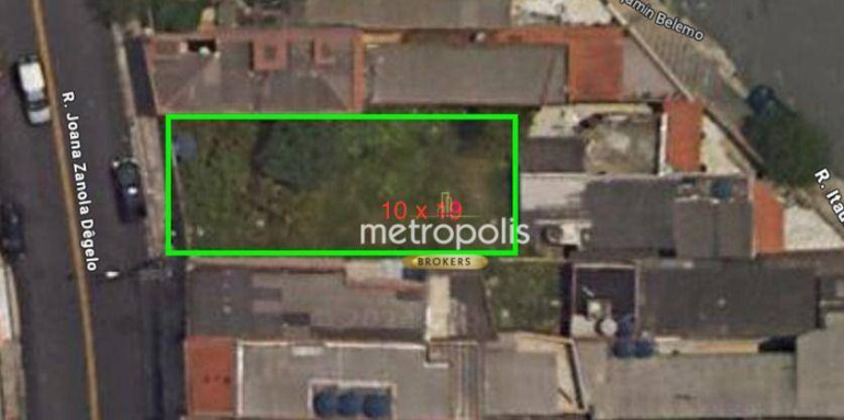 Imagem Terreno à Venda, 190 m² em Jardim Petroni - São Bernardo Do Campo Imagem Terreno à Venda, 190 m² em Jardim Petroni - São Bernardo Do Campo