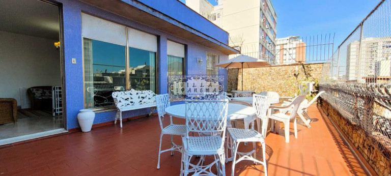 Cobertura com 4 Quartos à Venda ou Locação, 330 m² em Ipanema - Rio De Janeiro