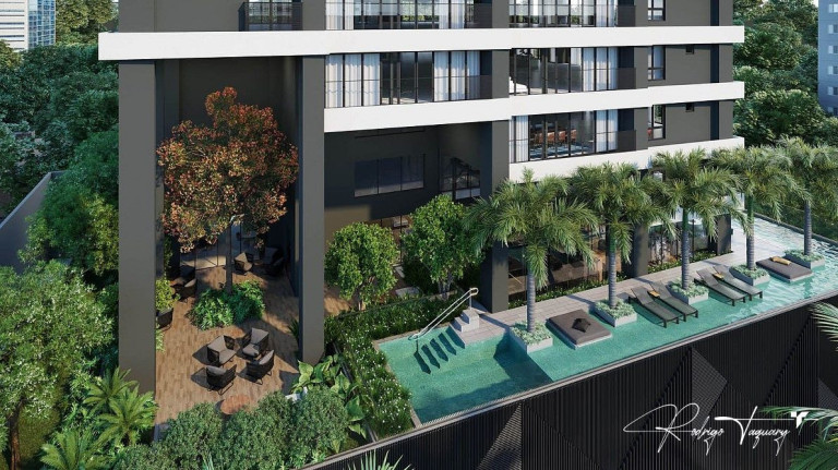 Imagem Apartamento com 1 Quarto à Venda, 44 m² em Setor Bueno - Goiânia