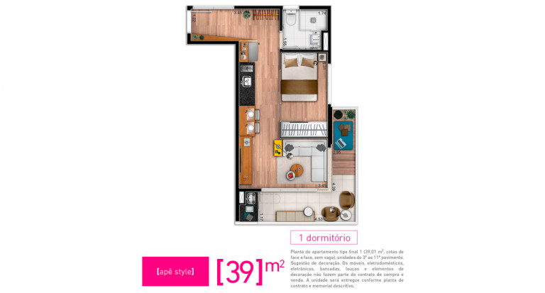 Imagem Studio com 1 Quarto à Venda, 32 m² em Moema - São Paulo