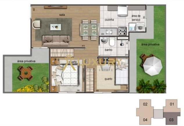 Imagem Imóvel com 2 Quartos à Venda, 54 m² em Diamante (barreiro) - Belo Horizonte