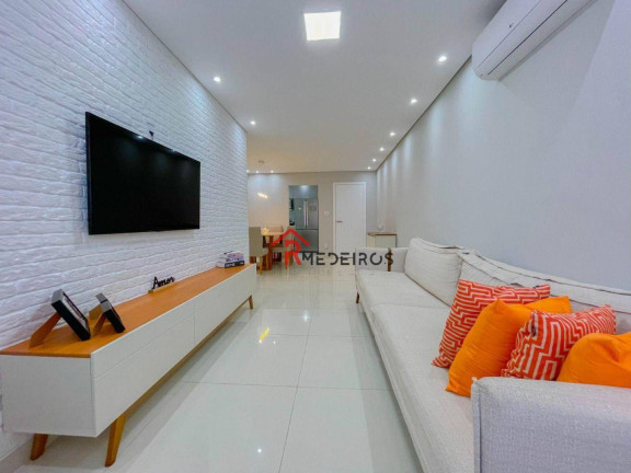 Apartamento com 2 Quartos à Venda, 75 m² em Canto Do Forte - Praia Grande