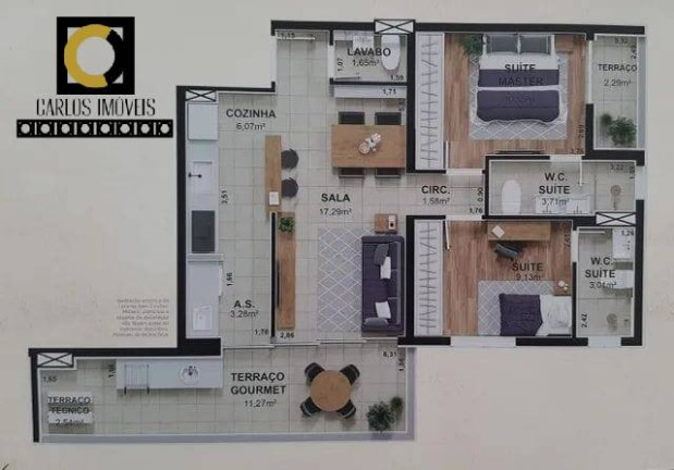 Imagem Apartamento com 2 Quartos à Venda, 86 m² em Pompéia - Santos Imagem Apartamento com 2 Quartos à Venda, 86 m² em Pompéia - Santos
