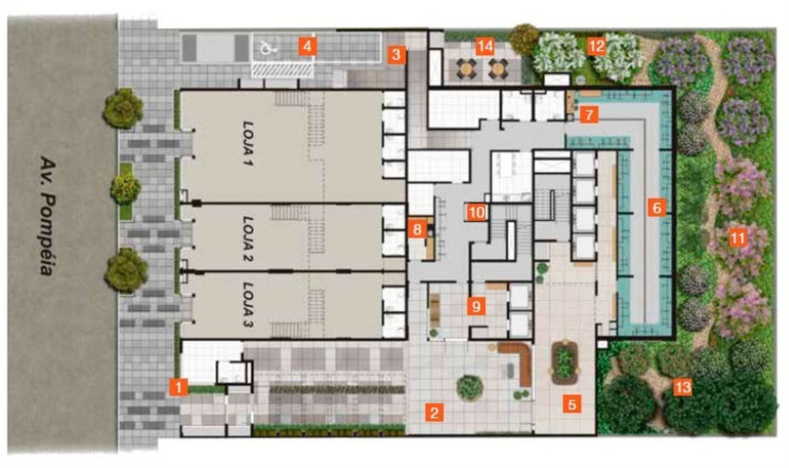 Imagem Imóvel com 1 Quarto à Venda, 24 m² em Vila Pompéia - São Paulo