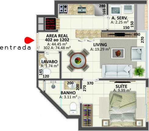 Imagem Apartamento com 3 Quartos à Venda, 125 m² em Centro - Capão Da Canoa
