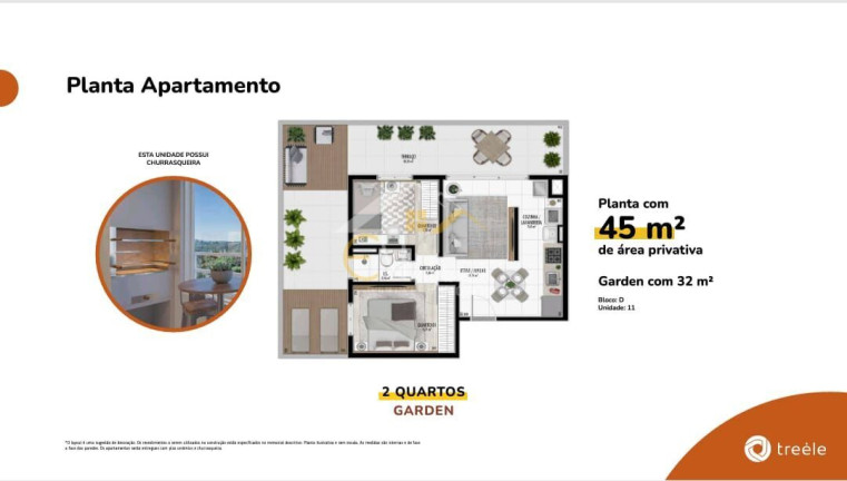 Imagem Apartamento com 2 Quartos à Venda, 45 m² em Santa Cândida - Curitiba Imagem Apartamento com 2 Quartos à Venda, 45 m² em Santa Cândida - Curitiba
