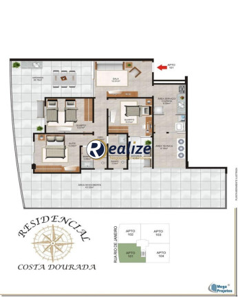 Imagem Imóvel com 2 Quartos à Venda, 82 m² em Praia Do Morro - Guarapari