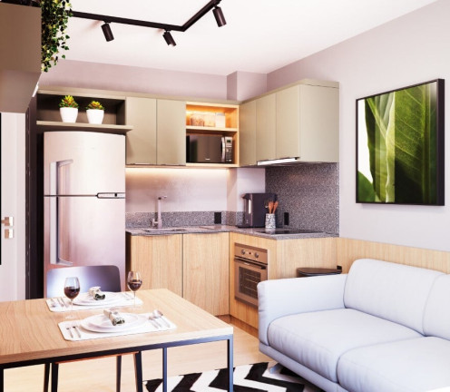 Imagem Apartamento com 1 Quarto à Venda, 44 m² em Bom Fim - Porto Alegre