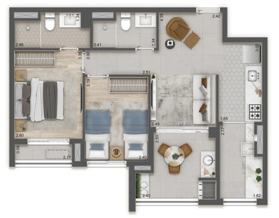 Imagem Apartamento com 3 Quartos à Venda, 112 m² em Butantã - São Paulo Imagem Apartamento com 3 Quartos à Venda, 112 m² em Butantã - São Paulo