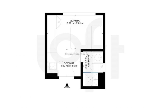 Imagem Imóvel com 1 Quarto à Venda, 14 m² em Bom Retiro - São Paulo Imagem Imóvel com 1 Quarto à Venda, 14 m² em Bom Retiro - São Paulo