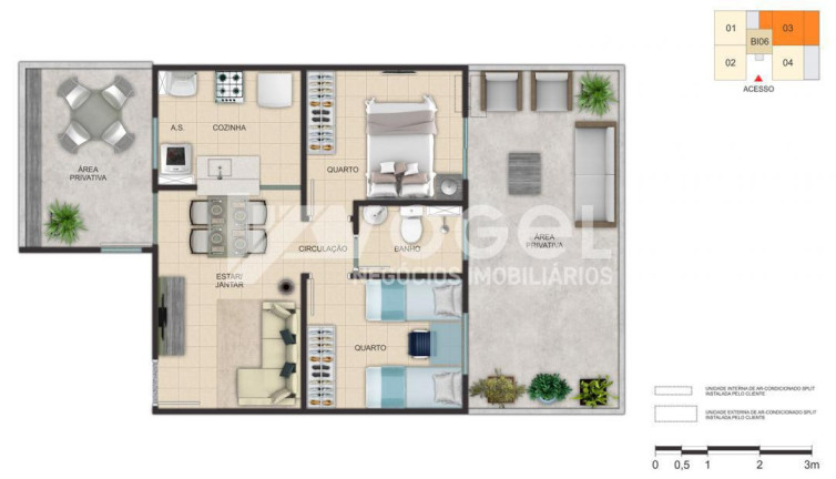 Imagem Apartamento com 2 Quartos à Venda, 40 m² em Feitoria - Sao Leopoldo Imagem Apartamento com 2 Quartos à Venda, 40 m² em Feitoria - Sao Leopoldo
