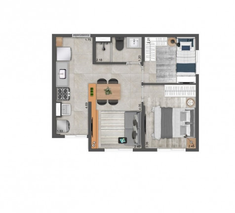 Imagem Imóvel com 2 Quartos à Venda, 38 m² em Freguesia Do ó - São Paulo