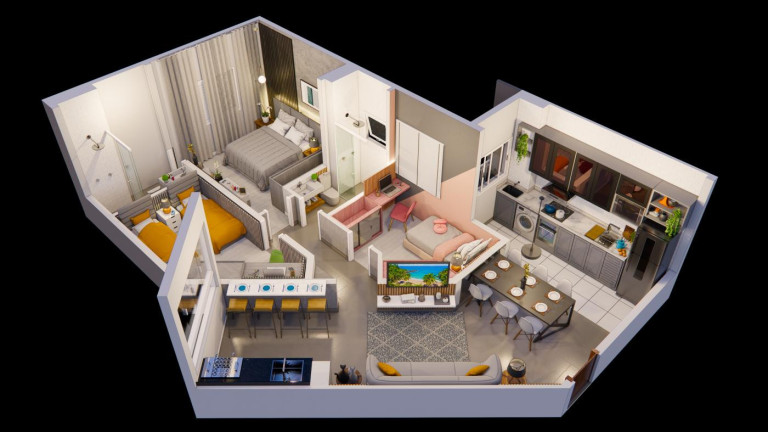 Imagem Apartamento com 2 Quartos à Venda, 59 m² em Jardim Polo Centro - Foz Do Iguaçu Imagem Apartamento com 2 Quartos à Venda, 59 m² em Jardim Polo Centro - Foz Do Iguaçu