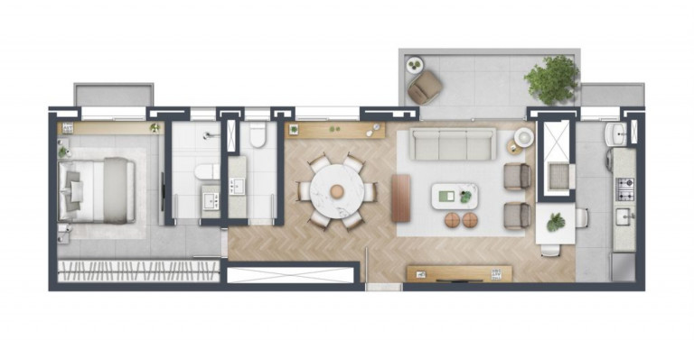 Imagem Imóvel com 2 Quartos à Venda, 77 m² em Moinhos De Vento - Porto Alegre