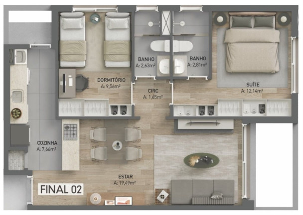 Imagem Apartamento com 2 Quartos à Venda, 165 m² em Petrópolis - Porto Alegre Imagem Apartamento com 2 Quartos à Venda, 165 m² em Petrópolis - Porto Alegre