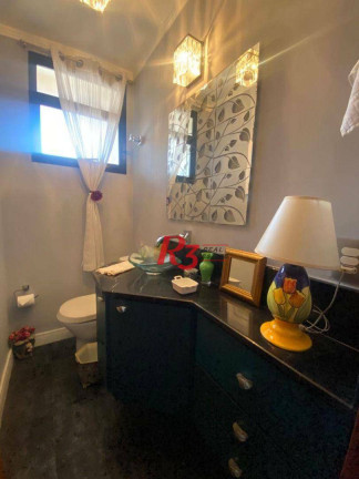 Imagem Apartamento com 3 Quartos para Alugar, 159 m² em Gonzaga - Santos