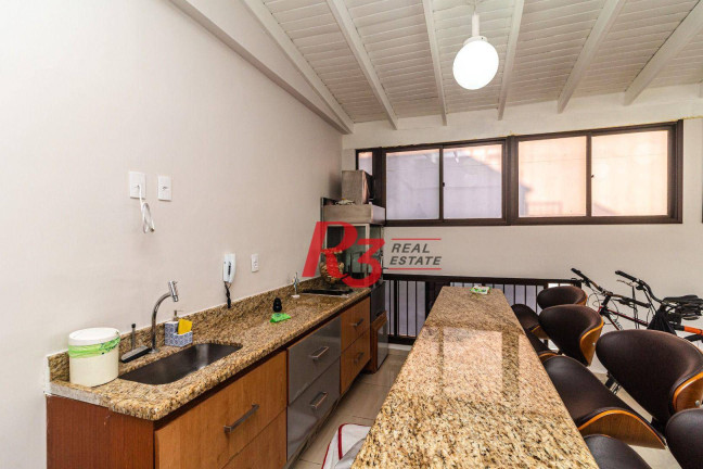 Imagem Cobertura com 3 Quartos à Venda, 224 m² em José Menino - Santos Imagem Cobertura com 3 Quartos à Venda, 224 m² em José Menino - Santos
