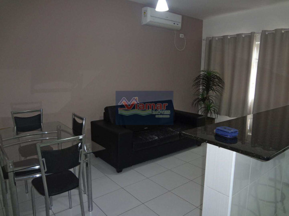 Apartamento com 1 Quarto para Alugar, 52 m² em Enseada - Guarujá