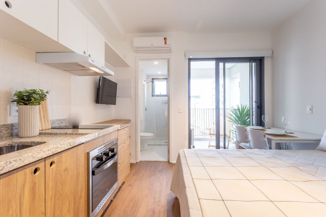 Imagem Apartamento com 1 Quarto para Alugar, 22 m² em Vila Mariana - São Paulo