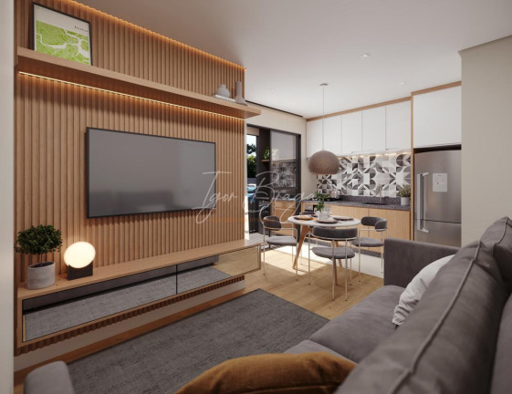 Imagem Apartamento com 2 Quartos à Venda, 43 m² em Jardim Esmeralda - Campo Largo