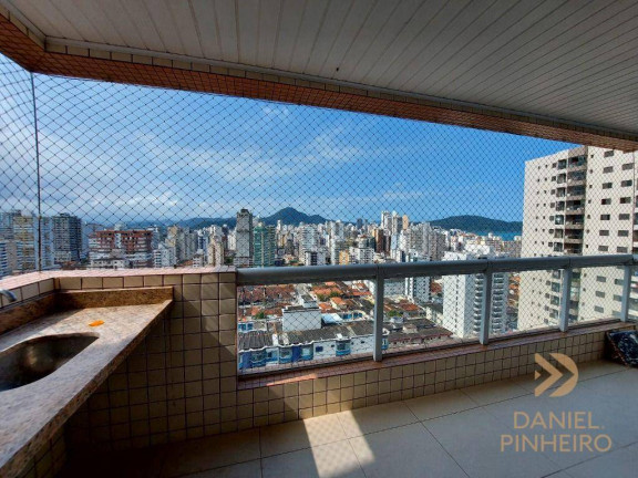 Apartamento com 3 Quartos à Venda, 122 m² em Vila Guilhermina - Praia Grande