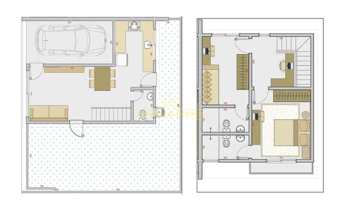 Imagem Casa com 2 Quartos à Venda, 95 m² em Nova Palhoça - Palhoça