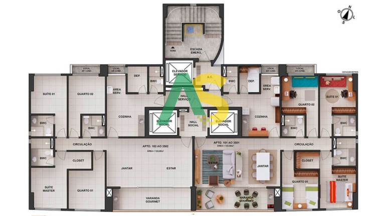 Imagem Imóvel com 4 Quartos à Venda, 123 m² em Torre - Recife Imagem Imóvel com 4 Quartos à Venda, 123 m² em Torre - Recife