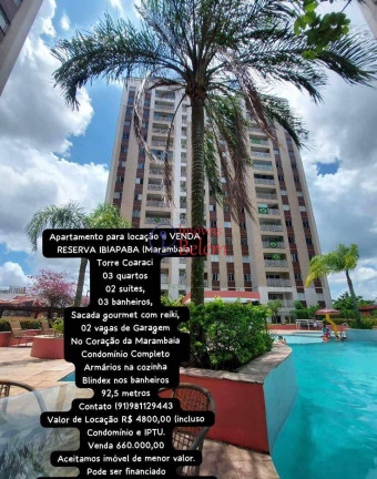 Imagem Apartamento com 3 Quartos à Venda, 92 m² em Marambaia - Belém Imagem Apartamento com 3 Quartos à Venda, 92 m² em Marambaia - Belém